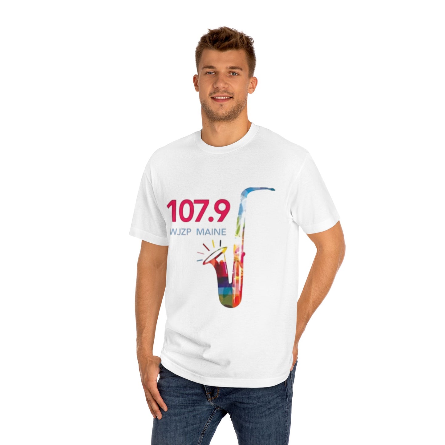 Swing FORE A Cause Unisex Classic Tee - 107.9 WJZP Maine