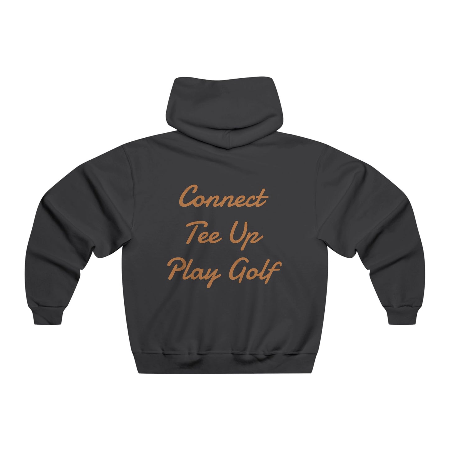 Men's Golf Hoodie - 'Tee Time' Sweatshirt for Golf Lovers