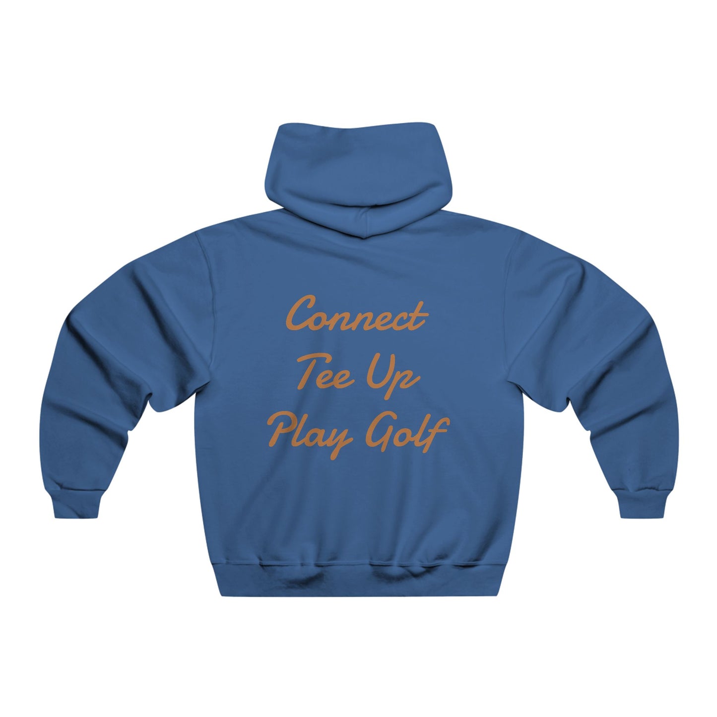 Men's Golf Hoodie - 'Tee Time' Sweatshirt for Golf Lovers
