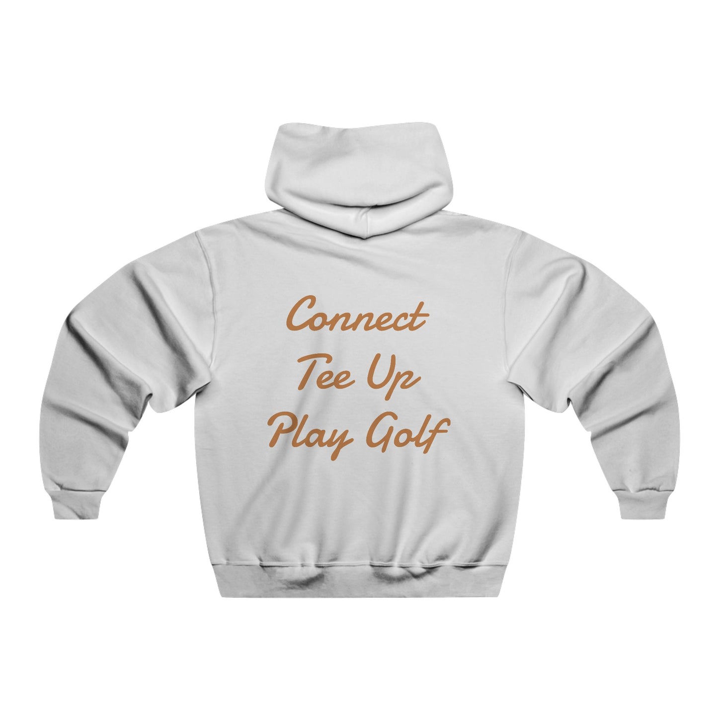 Men's Golf Hoodie - 'Tee Time' Sweatshirt for Golf Lovers