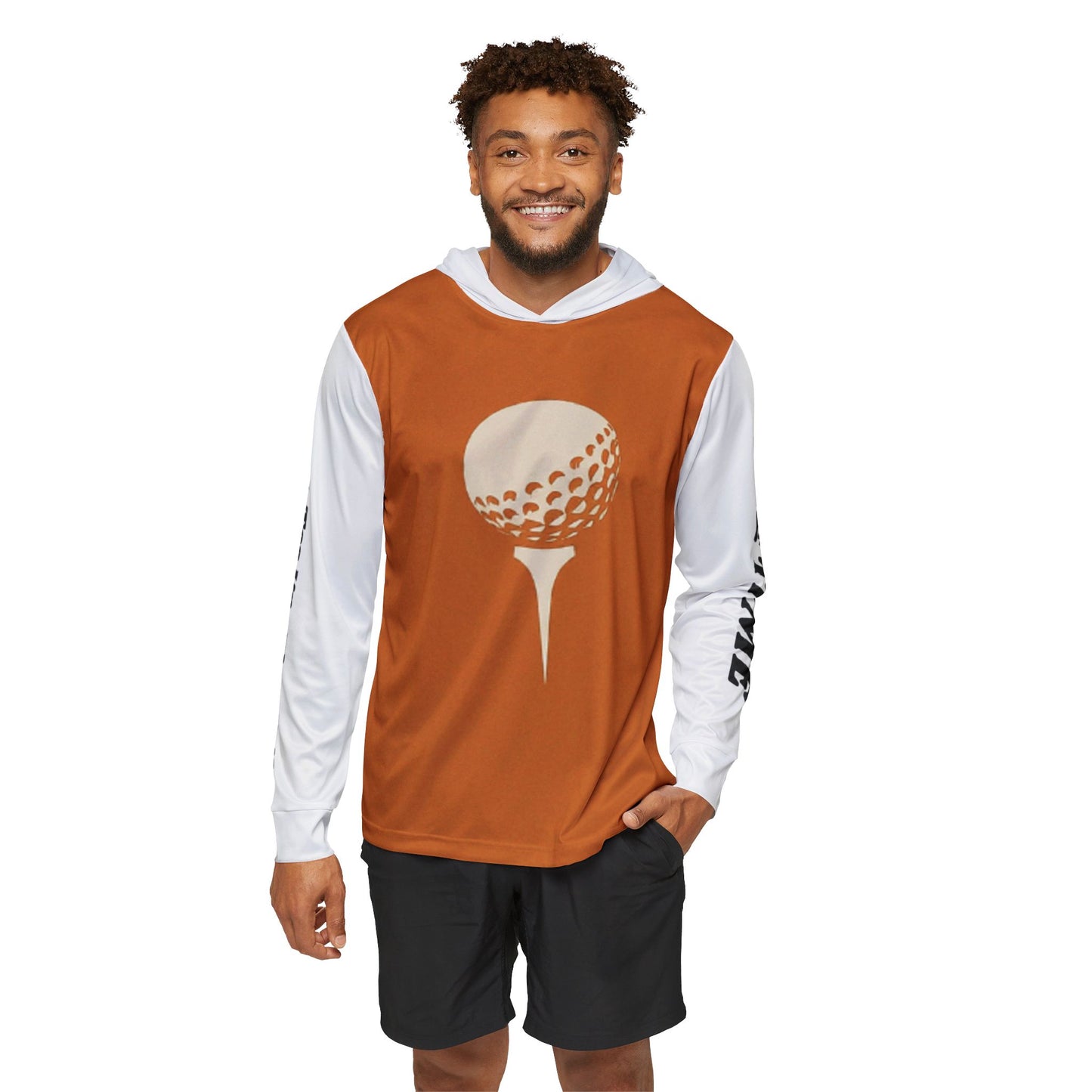 Men's Golf Warmup Hoodie - Connect, Tee Up, Play
