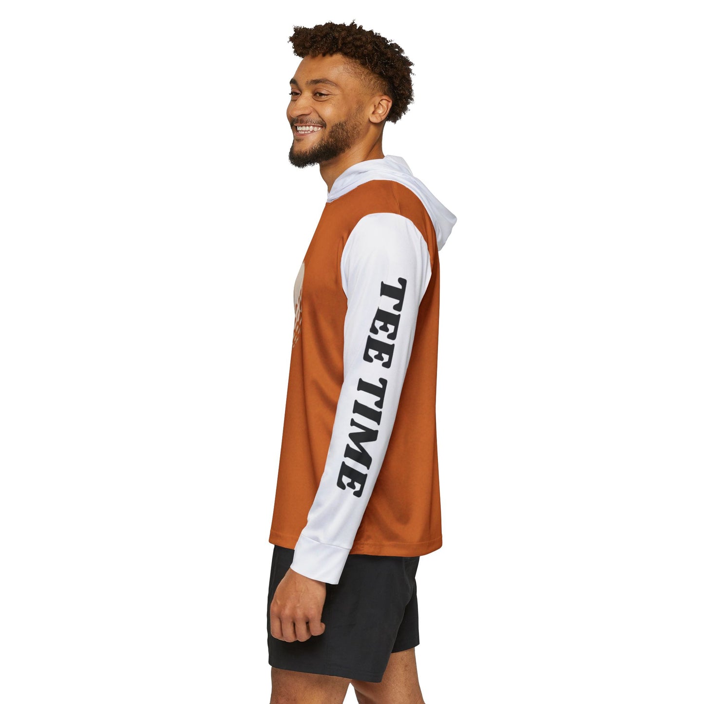 Men's Golf Warmup Hoodie - Connect, Tee Up, Play