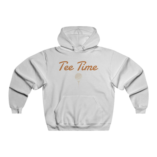 Men's Golf Hoodie - 'Tee Time' Sweatshirt for Golf Lovers