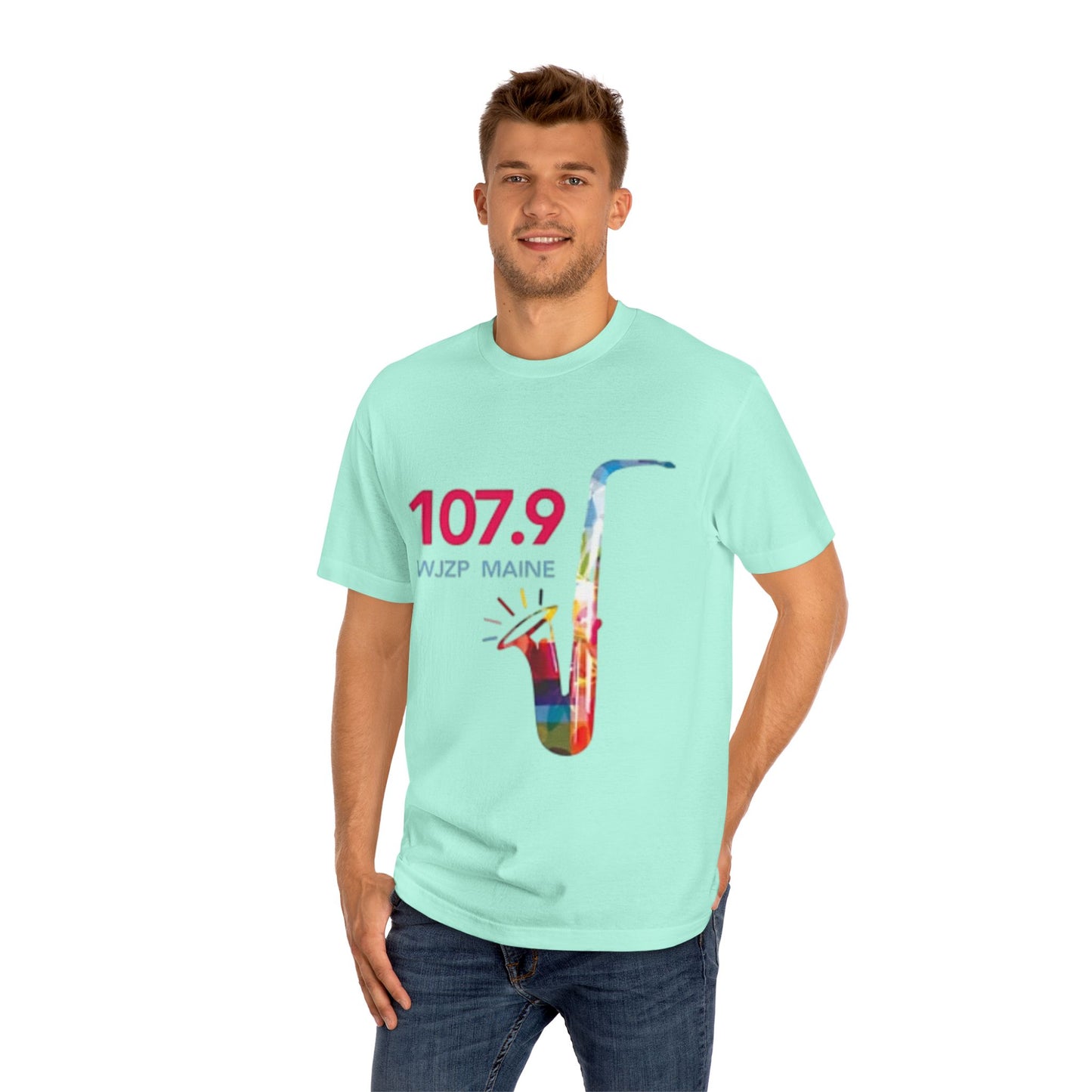Swing FORE A Cause Unisex Classic Tee - 107.9 WJZP Maine