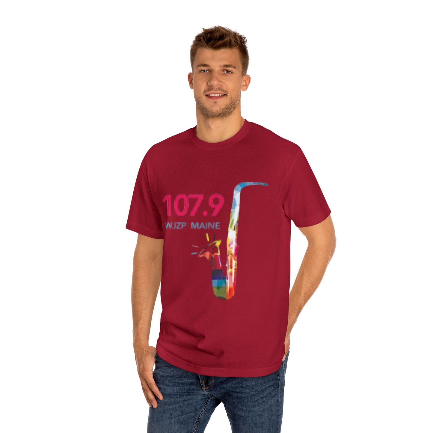 Swing FORE A Cause Unisex Classic Tee - 107.9 WJZP Maine
