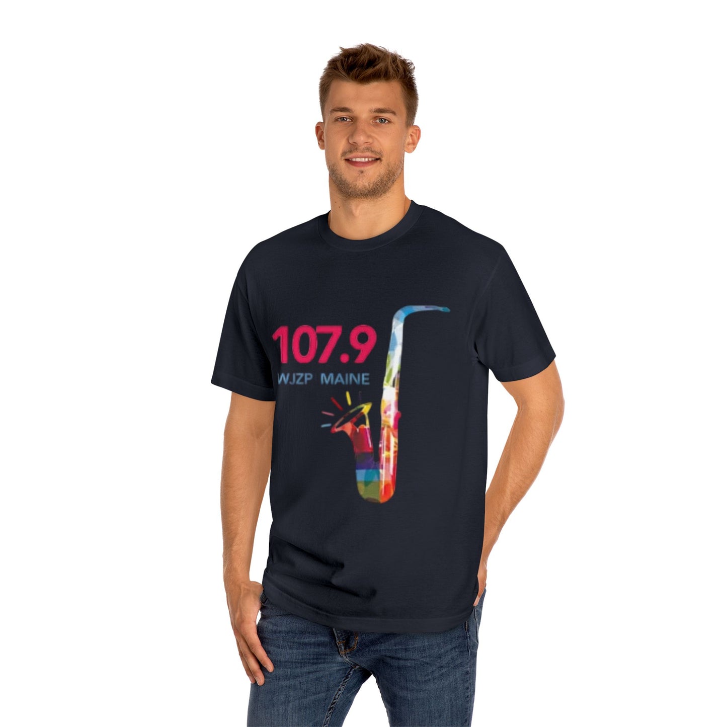 Swing FORE A Cause Unisex Classic Tee - 107.9 WJZP Maine