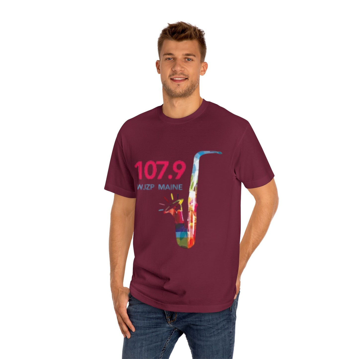 Swing FORE A Cause Unisex Classic Tee - 107.9 WJZP Maine