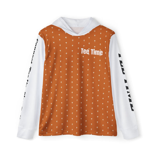 Men's Golf Warmup Hoodie - Connect, Tee Up, Play