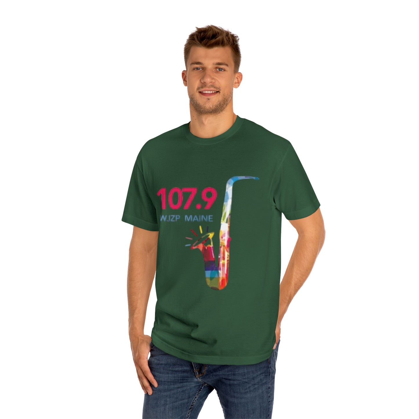 Swing FORE A Cause Unisex Classic Tee - 107.9 WJZP Maine