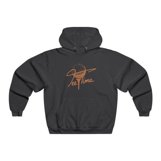 Golf Hoodie — "Tee Time" Graphic Pullover (Connect • Tee Up • Play Golf)