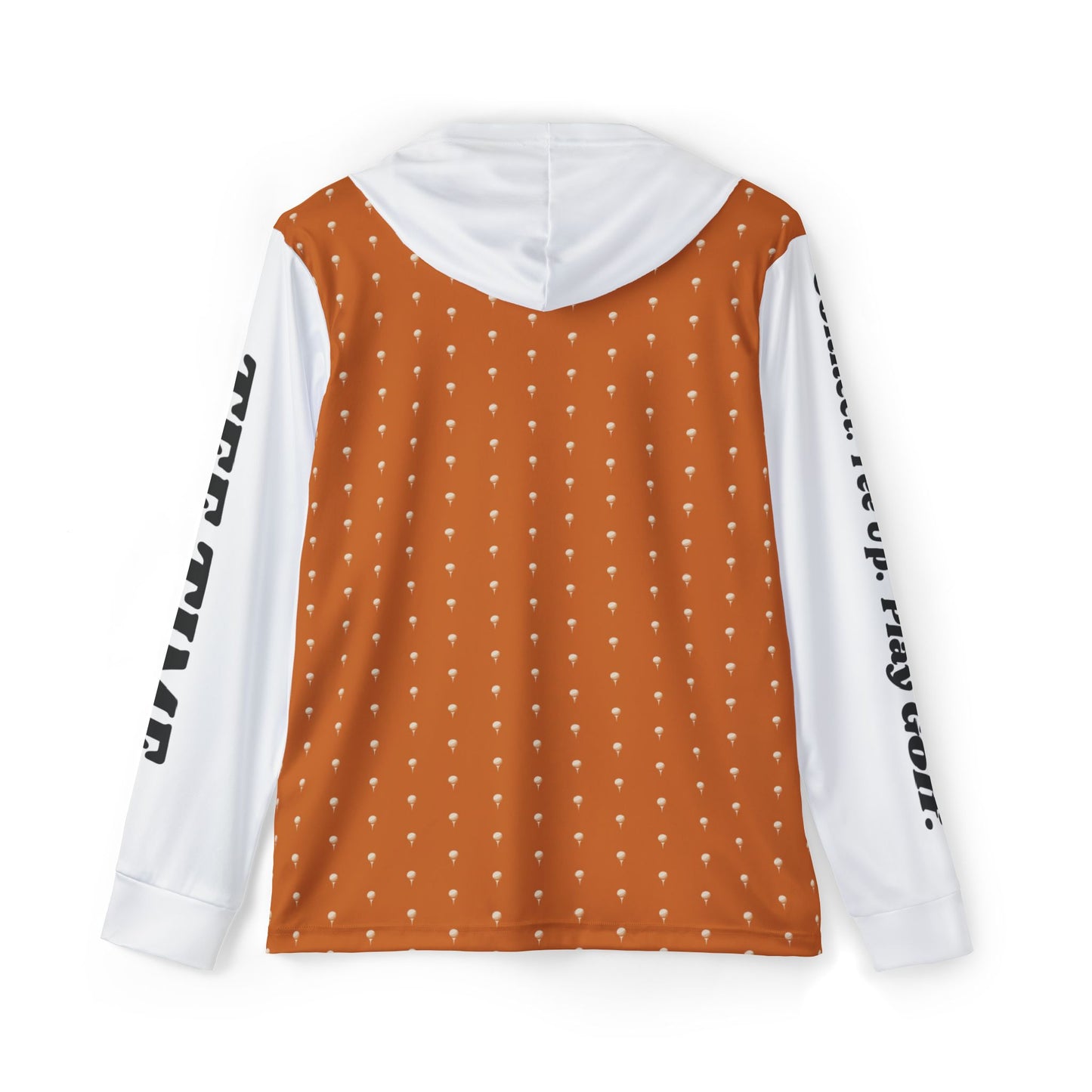 Men's Golf Warmup Hoodie - Connect, Tee Up, Play
