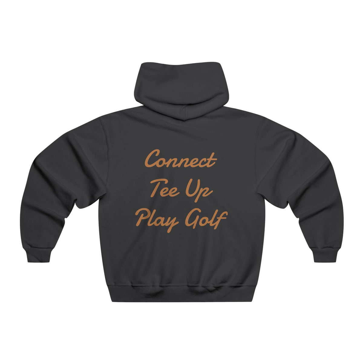 Golf Hoodie — "Tee Time" Graphic Pullover (Connect • Tee Up • Play Golf)