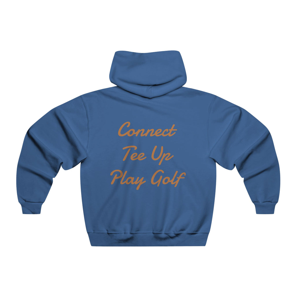Golf Hoodie — "Tee Time" Graphic Pullover (Connect • Tee Up • Play Golf)