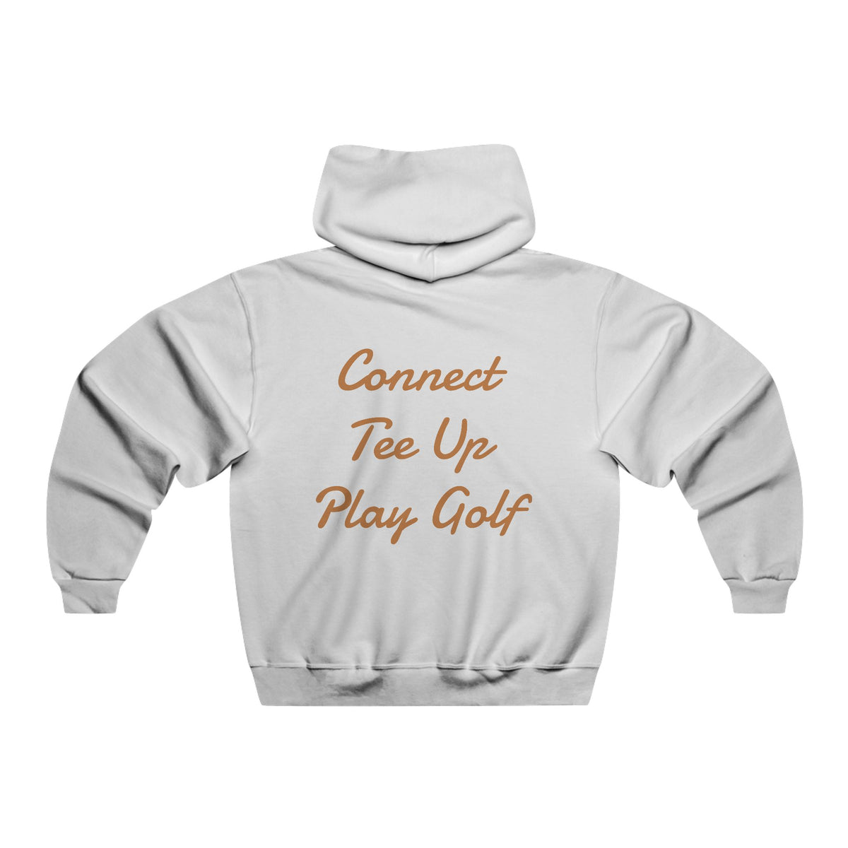 Golf Hoodie — "Tee Time" Graphic Pullover (Connect • Tee Up • Play Golf)