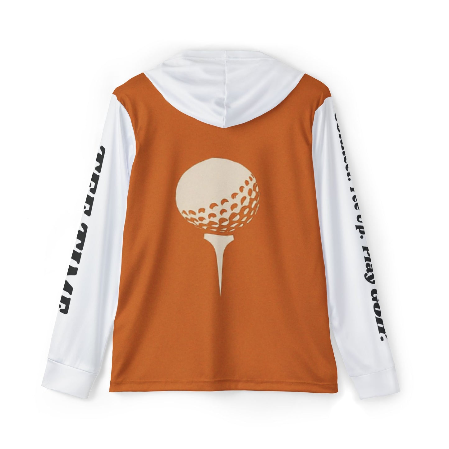 Men's Golf Warmup Hoodie - Connect, Tee Up, Play