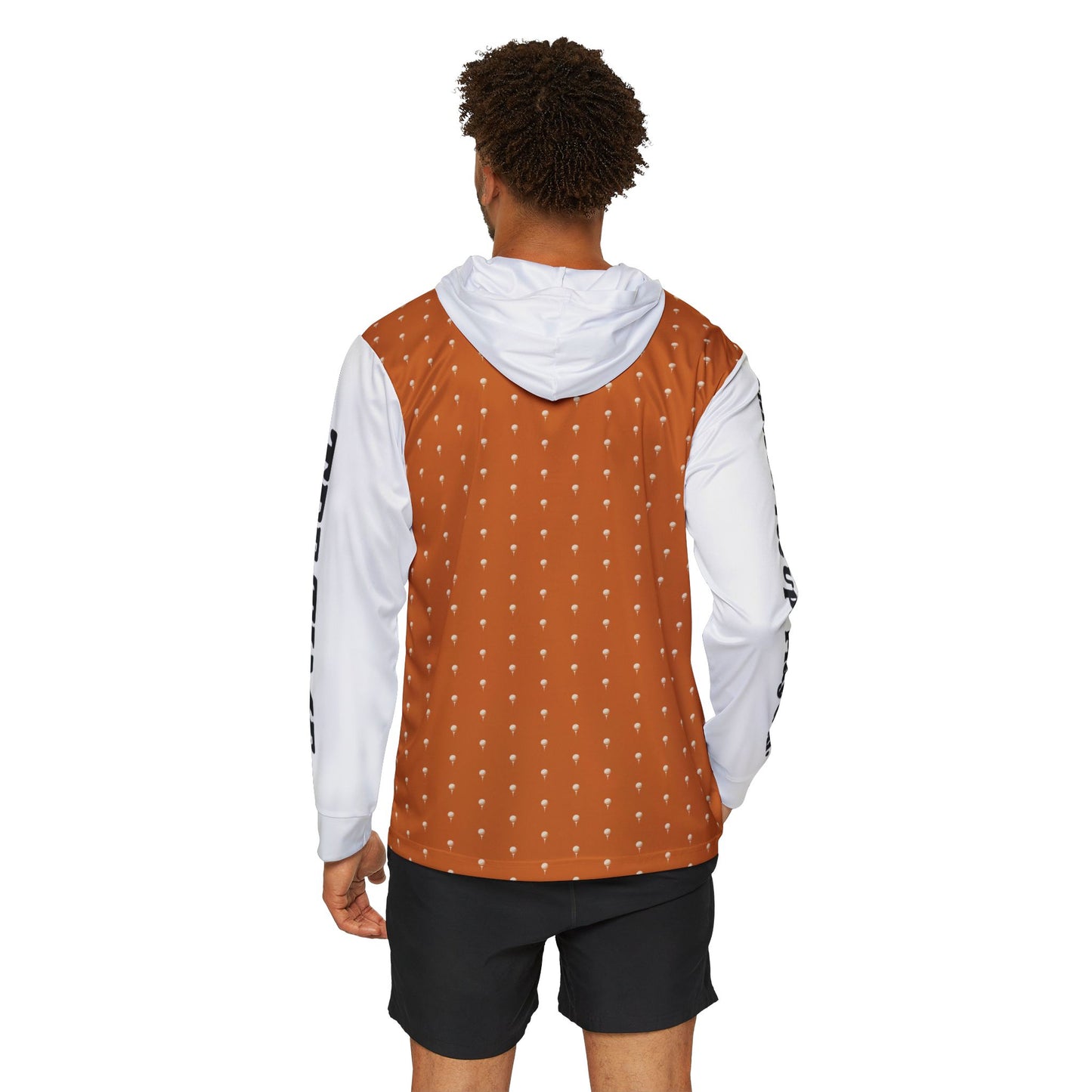 Men's Golf Warmup Hoodie - Connect, Tee Up, Play
