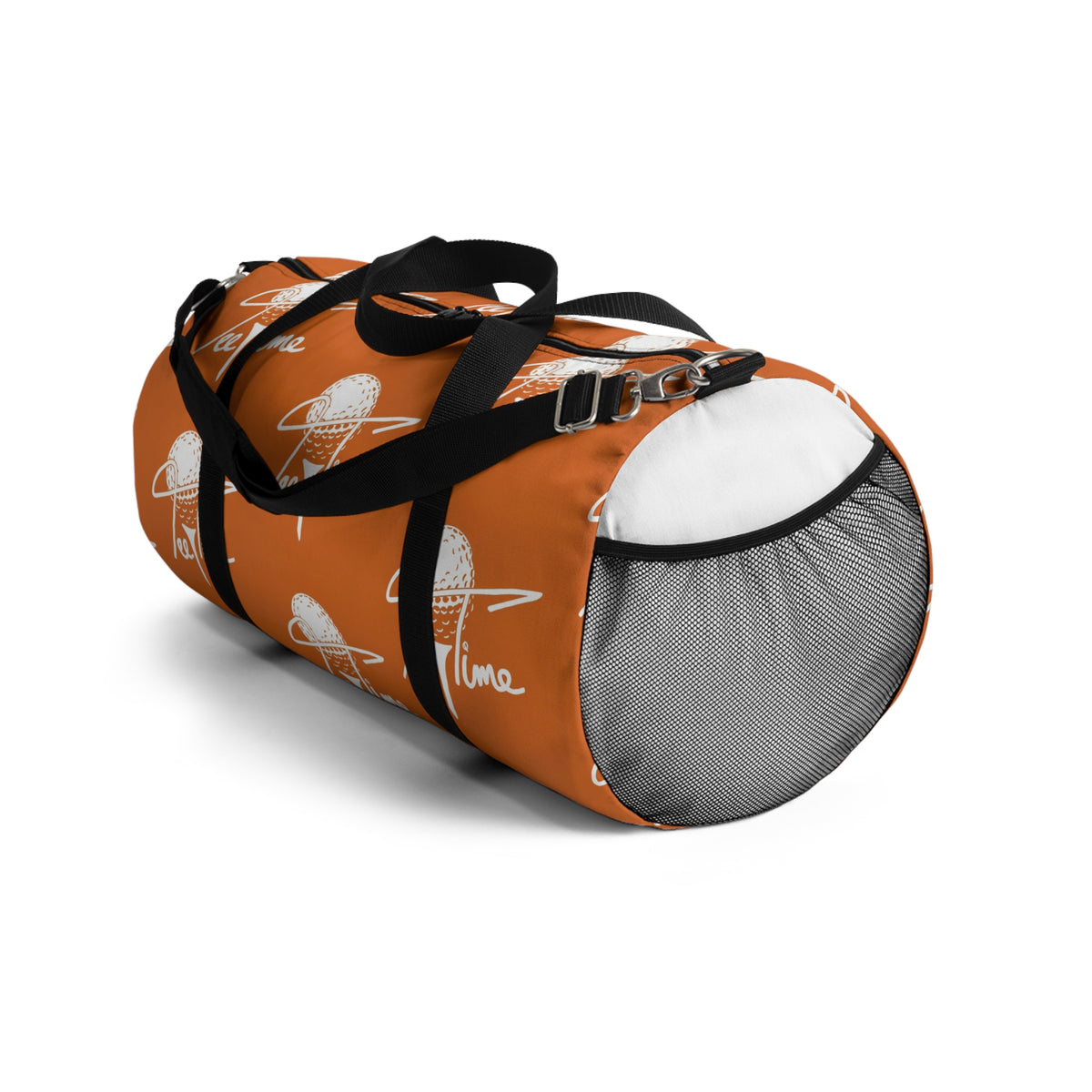 Golf Tee Time Duffel Bag — Sports Travel Gym Bag