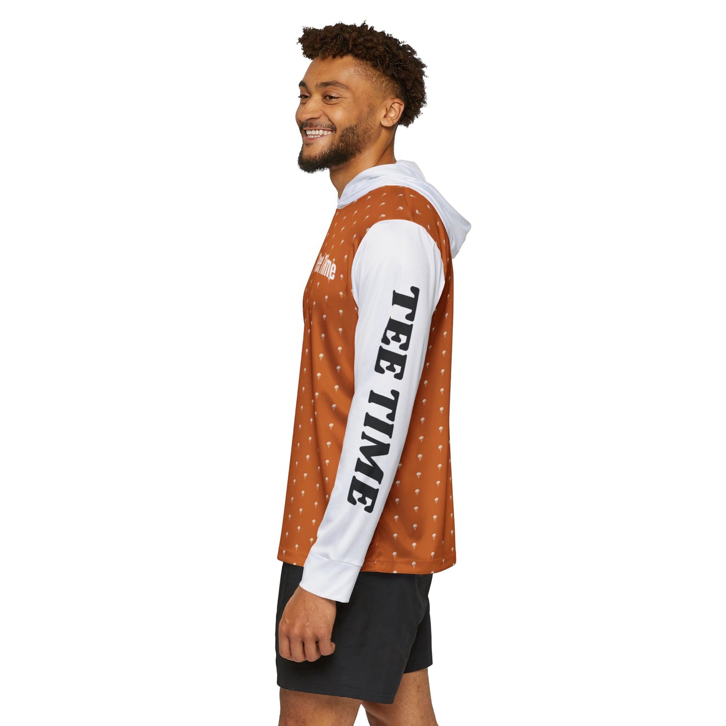 Men's Golf Warmup Hoodie - Connect, Tee Up, Play