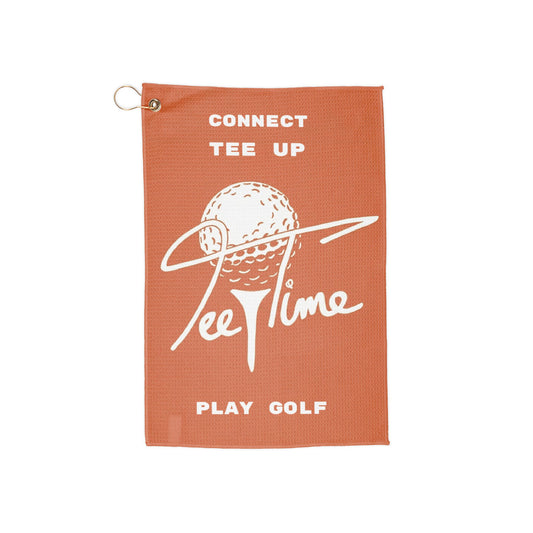 Tee Time Golf Towel - Connect Tee Up Play Golf